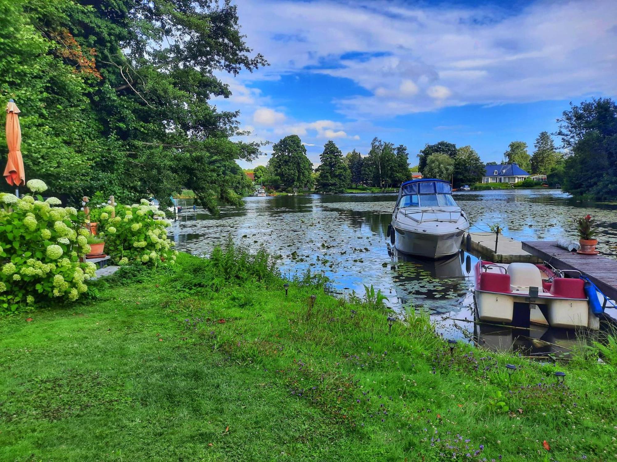 Ferienwohnungen Am Krossinsee Berlim Exterior foto